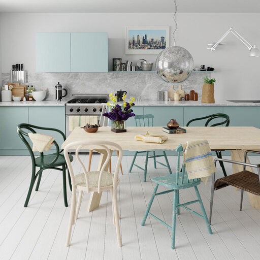 Rendu 3D intérieur scandinave photoréaliste - Lampyre Studio