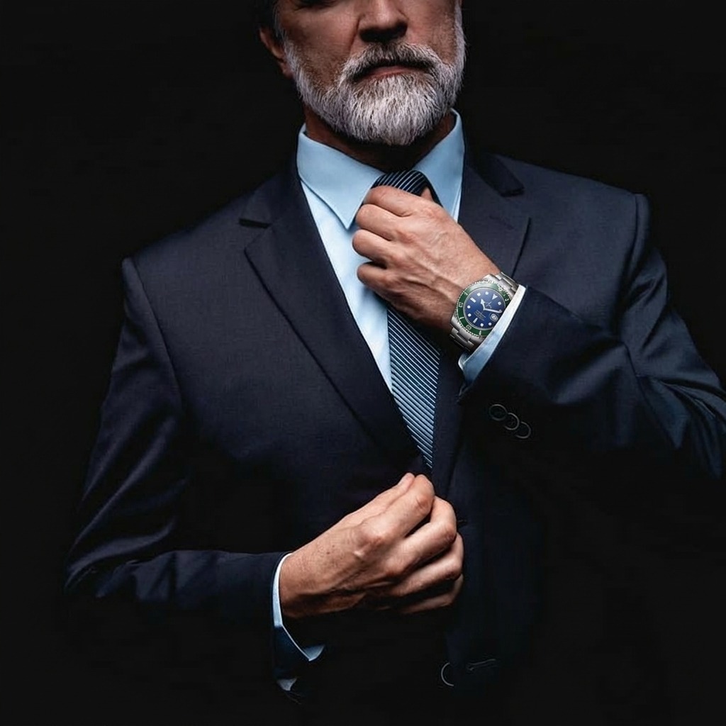 Rendu IA montre de luxe - Lampyre Studio